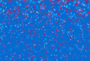 Light Blue, Red vector background with curved circles.