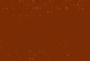 Light Red, Yellow vector layout with circle spots, cubes.