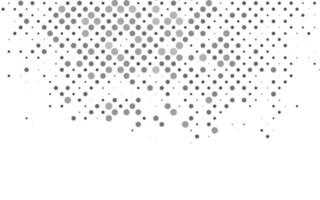 Light Silver, Gray vector texture with disks.