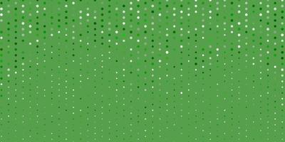 Light green vector backdrop with dots.