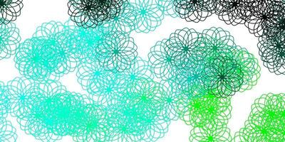 Light Green vector template with circles.