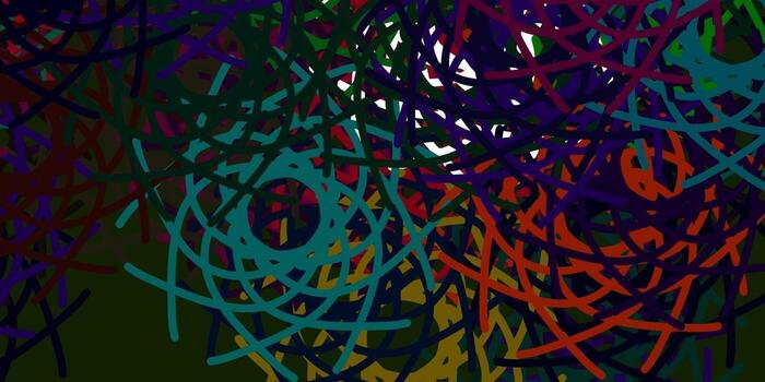 patrón de vector verde claro, rojo con formas abstractas.