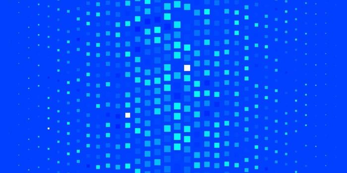 Light BLUE vector pattern in square style.