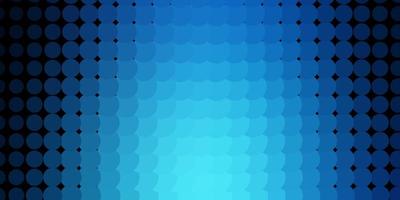 Light BLUE vector pattern with spheres.