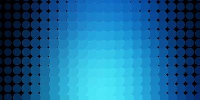 Light BLUE vector pattern with spheres.