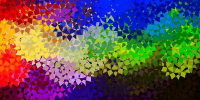 Light multicolor vector pattern with polygonal shapes.