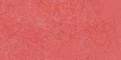 Light orange vector pattern with abstract shapes.