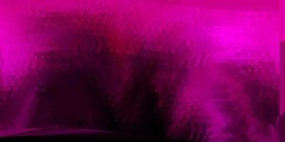 Dark pink vector abstract triangle pattern.