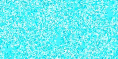 Light Pink, Blue vector background with christmas snowflakes.