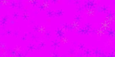 Light Pink, Blue vector background with lines.