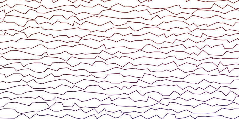 Dark Blue, Red vector background with curves.