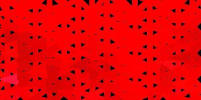 Dark red vector gradient polygon design.