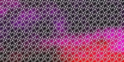 Light Purple, Pink vector template with wry lines.