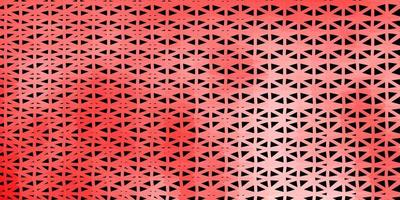 Light red vector triangle mosaic template.