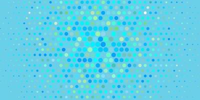 Light Blue, Yellow vector texture with disks.