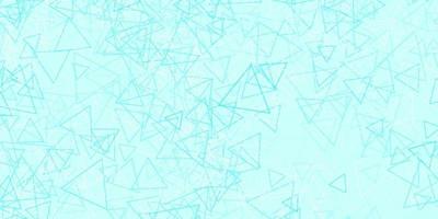 Light Blue, Green vector template with triangle shapes.