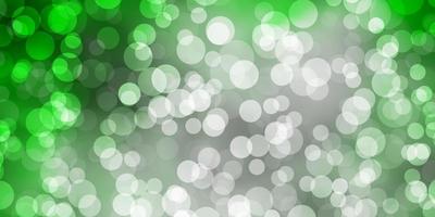 Light Green vector texture with disks.