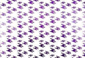 Light Purple vector background with straight lines.