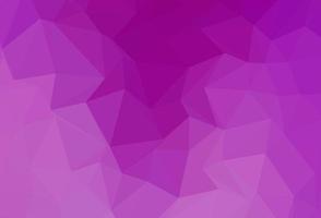 Light Purple vector shining triangular template.