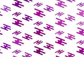 Light Purple vector pattern with narrow lines.