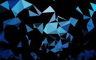 Light BLUE vector polygon abstract layout.