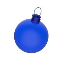 Empty 3d Christmas ornament photo