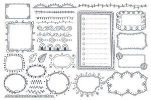 varios estilos de cuadros de texto están diseñados para su uso en cómics e ilustraciones vector