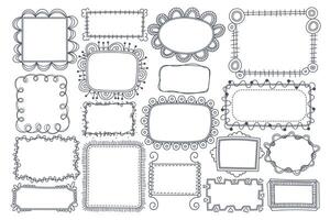 varios estilos de cuadros de texto están diseñados para su uso en cómics e ilustraciones vector