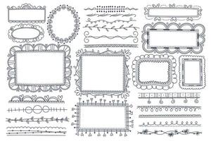 varios estilos de cuadros de texto están diseñados para su uso en cómics e ilustraciones vector