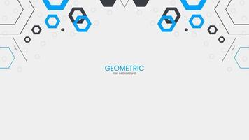 Background geometric abstract flat with polygon object vector
