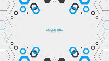 Background abstract geometric flat with polygon object vector