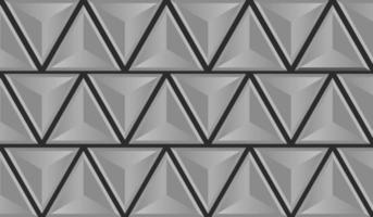 Abstract triangle shape on gray background. vector