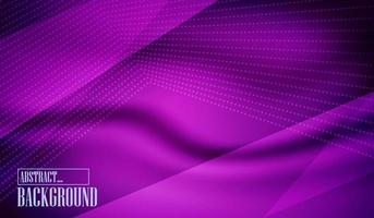 Shiny straight lines on purple background, modern digital techno template. vector background