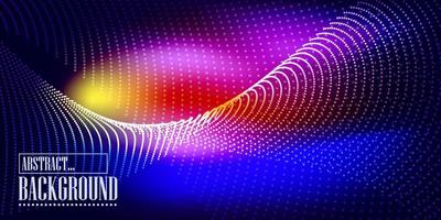 Abstract techno background vector