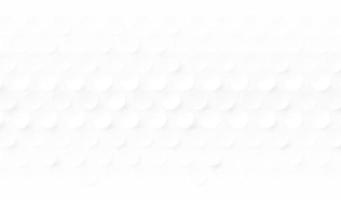patrón abstracto de círculo blanco y gris claro con fondo de sombra 3d. diseño moderno y futurista de puntos plateados. concepto de textura de formas geométricas simples mínimas y limpias. ilustración vectorial vector