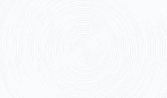 textura de puntos grises de círculo radial abstracto sobre fondo blanco en un estilo minimalista. diseño de patrón de semitono circular plateado. puede usar para plantilla de portada, póster, volante, anuncio impreso. ilustración vectorial vector