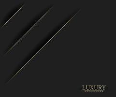 Premium background. Abstract luxury pattern. Gold glitter stripes background. Abstract gold line texture. Black pattern vector illustration.