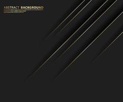 Premium background. Abstract luxury pattern. Gold glitter stripes background. Abstract gold line texture. Black pattern vector illustration.