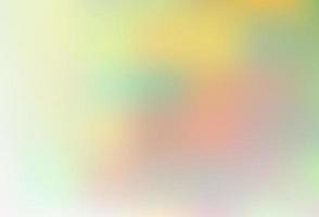 Light Green, Yellow vector blurred shine abstract pattern.