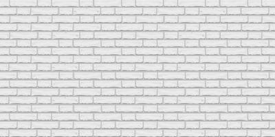 Cartoon white brick wall texture vector illustration
