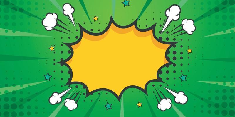 Comics background. Pop art or retro comics style effect