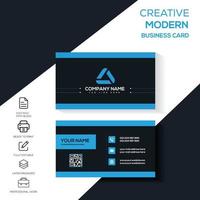 Modern, Corporate business card, v card, invitation card vector