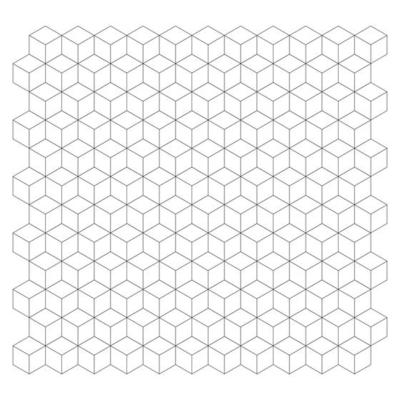 vector illustration of orange background with hexagonal stripes