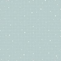 patrón invernal sin costuras el cielo con un punto blanco como la nieve en el fondo azul y una cuadrícula cuadrada como papel tapiz. diseño de fondo de año nuevo utilizado para tela, textil, publicación, ilustración vectorial vector