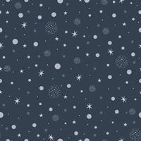 Abstract polka dot background Seamless pattern with gray circles and stars Design for publications, posters, fabrics, textiles. Vector illustration