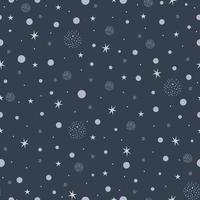 Abstract polka dot background Seamless pattern with gray circles and stars Design for publications, posters, fabrics, textiles. Vector illustration