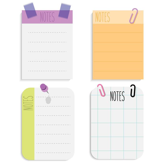 Note Label Vector Art, Icons, and Graphics for Free Download