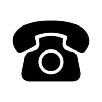 Phone icon Telephone icon symbol for app and messenger vector