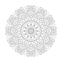 Circular pattern of mandala vector