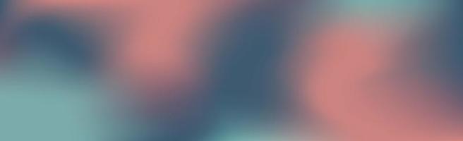 Blurred large panoramic summer background multicolored gradient vector